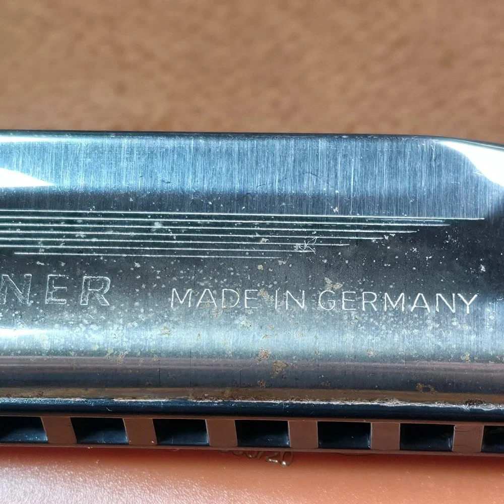 Vintage Hohner Special 20 Marine Band Harmonica Key of G Made in Germany w/ Case
